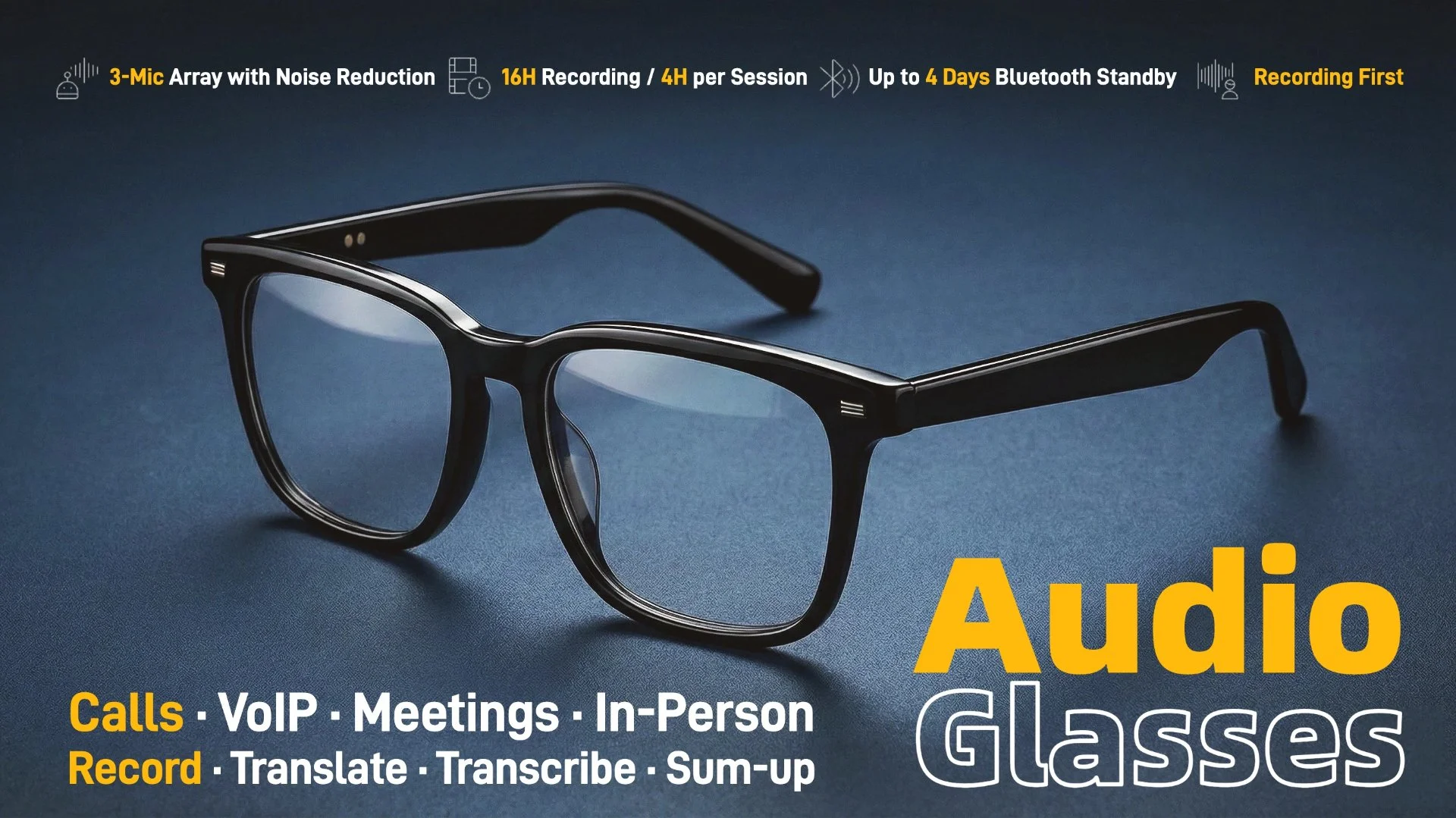 Hyper AI Audio Glasses Hero Cover