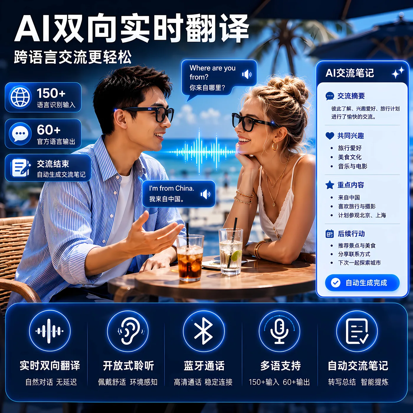 双向实时会话翻译
