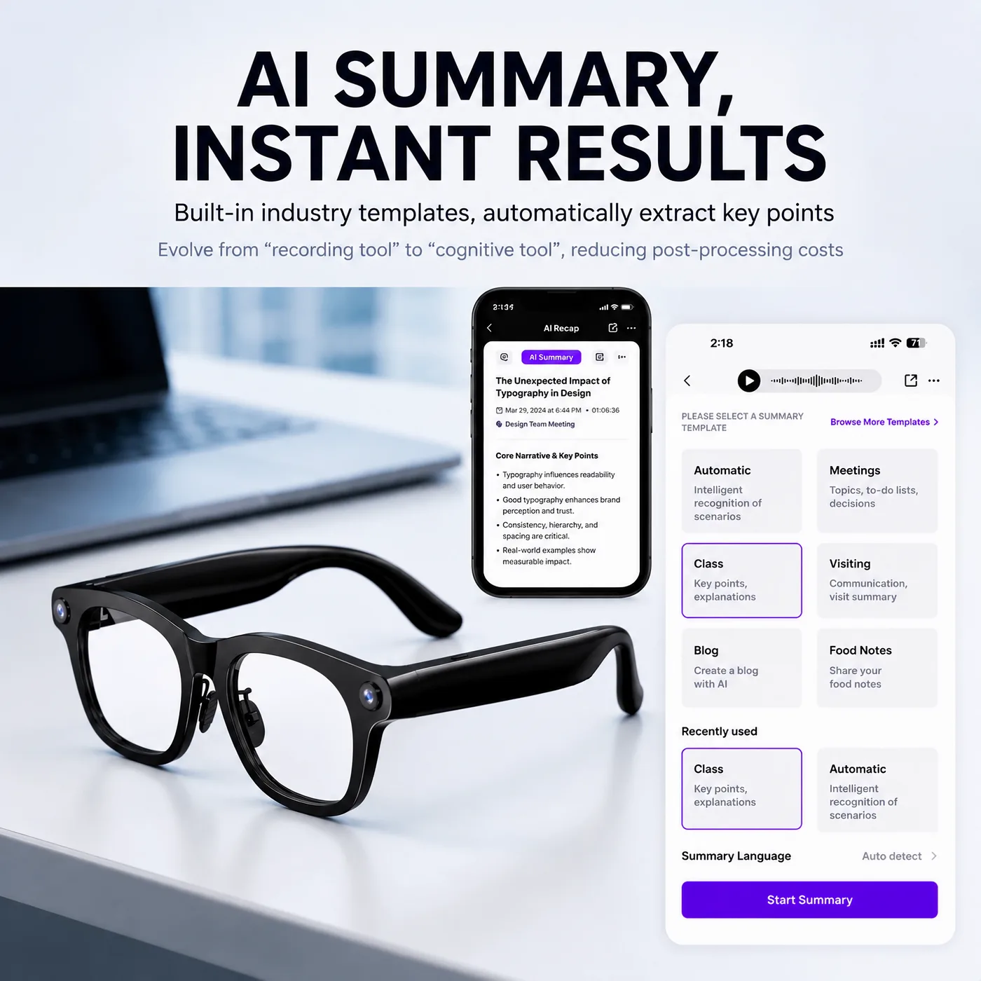 AI Summary Professional Templates